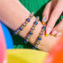 Chromata | Argent | Bracelet avec pierres d'humeur